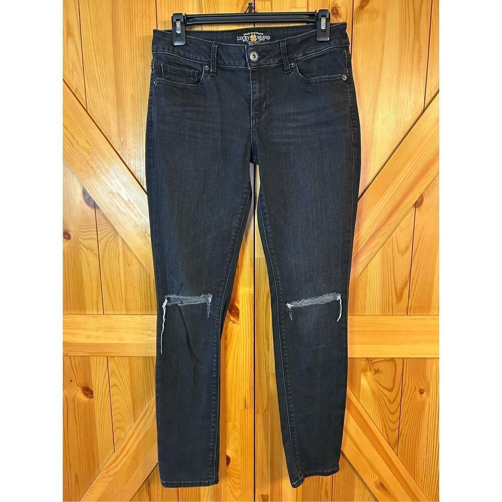 Lucky Brand jeans Lolita skinny 4/27 black (4884)